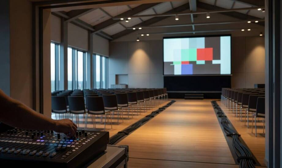 Jak ocenić, czy sala konferencyjna udźwignie prezentację, transmisję i pytania z sali