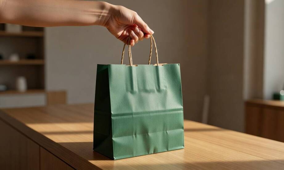 Jak skręcany uchwyt wpływa na nośność i odbiór papierowej torby