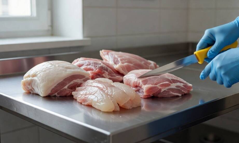 Why Do Fat and Collagen Proportions in Pork Head Raw Material Affect Meat Batter Stability?