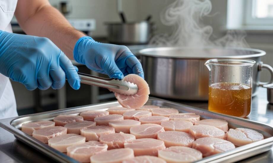 What Determines the Suitability of Pork Snout Cuts for Gelatin Production and Meat Batter Binding?