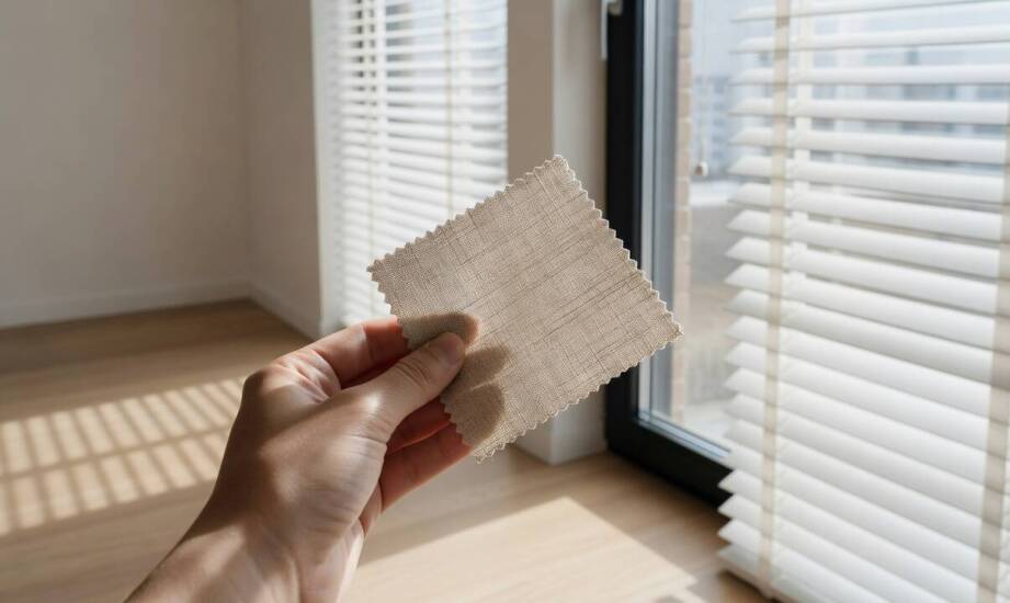 Wie Form, Farbe und Material den minimalistischen Charakter von Fensterdekorationen prägen