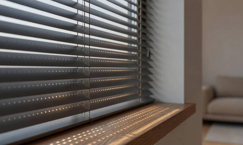 Warum Perforation und die Oberflächenstruktur von Aluminiumlamellen Privatsphäre und Lichteindruck verändern