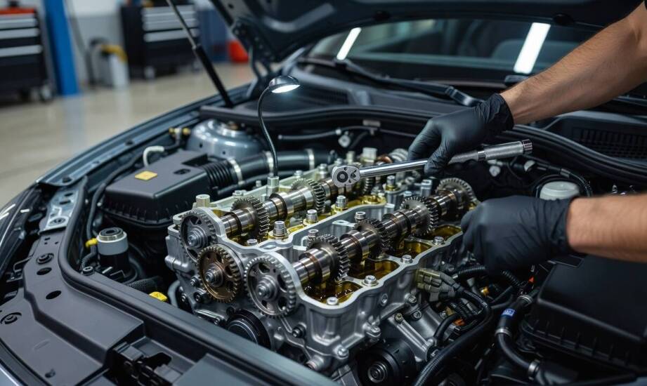 Serwis układu VANOS w BMW M54B25: diagnostyka, demontaż i ustawienie po montażu