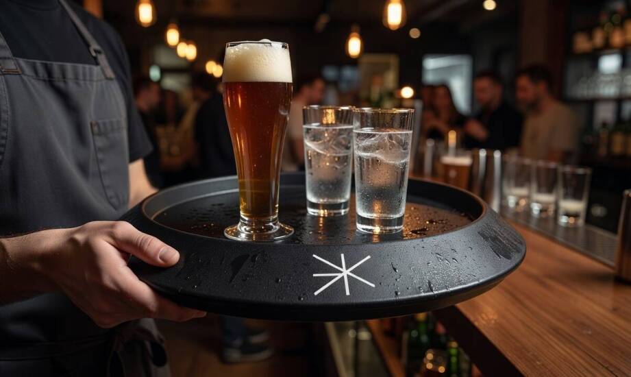 How Does Drinks Tray Design Affect Service Stability and Brand Visibility?