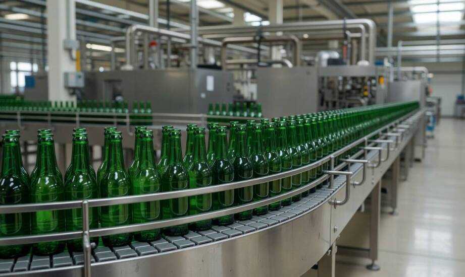 Jak konstrukcja przenośnika wpływa na prowadzenie butelek, puszek i buforowanie w rozlewni