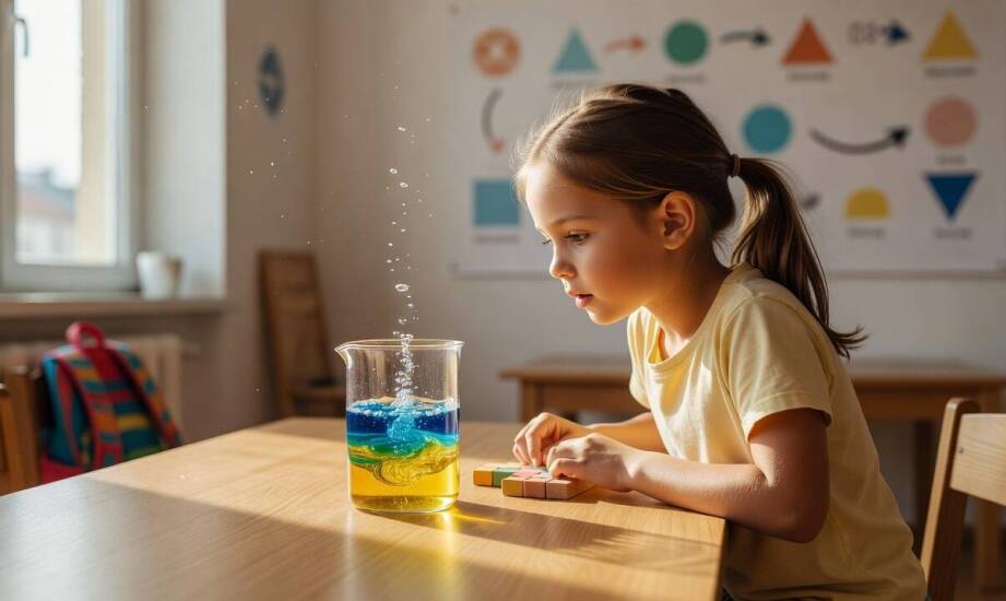 Co dziecko naprawdę ćwiczy podczas półkolonii z zadaniami logicznymi i eksperymentami