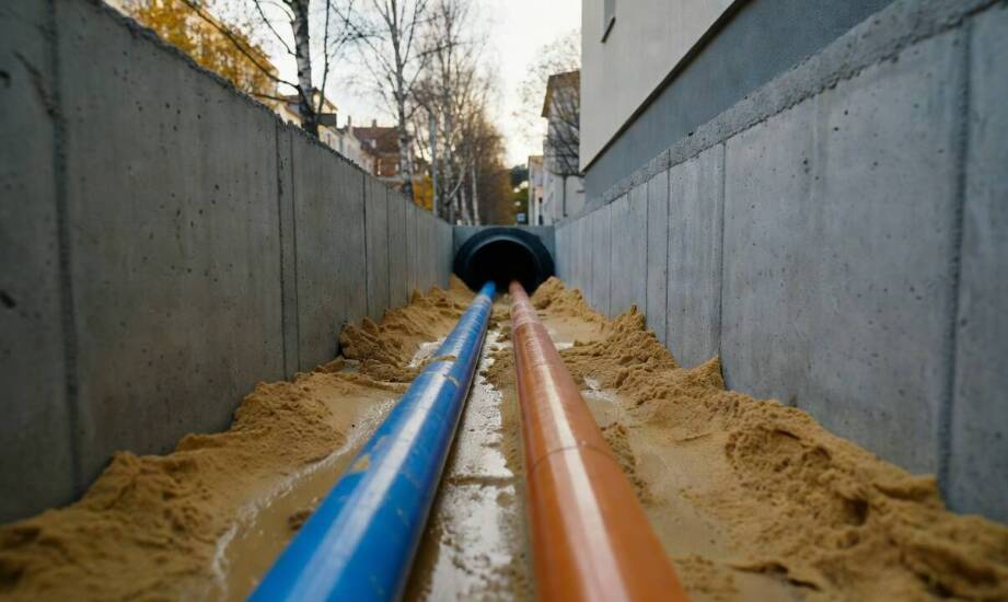 Jak zgrać projekt instalacji wodno-kanalizacyjnej w budynku z warunkami przyłączenia do sieci miejskiej w Warszawie