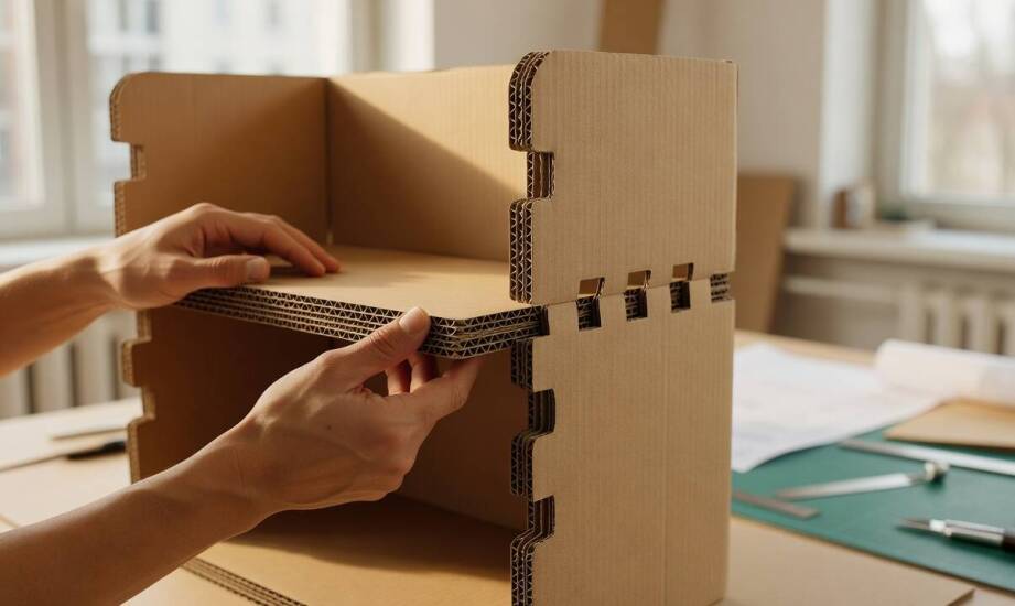 Designing a Cardboard POS Display to Match Product Weight and Display Duration
