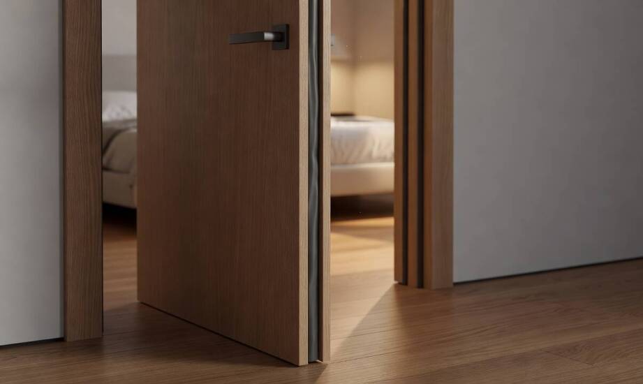 Was dämpft Geräusche bei Holztüren für Schlafzimmer und Arbeitszimmer wirklich?