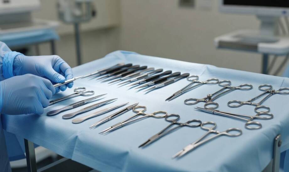 Jak funkcjonalne grupy instrumentów chirurgicznych porządkują przebieg zabiegu i pracę stołu