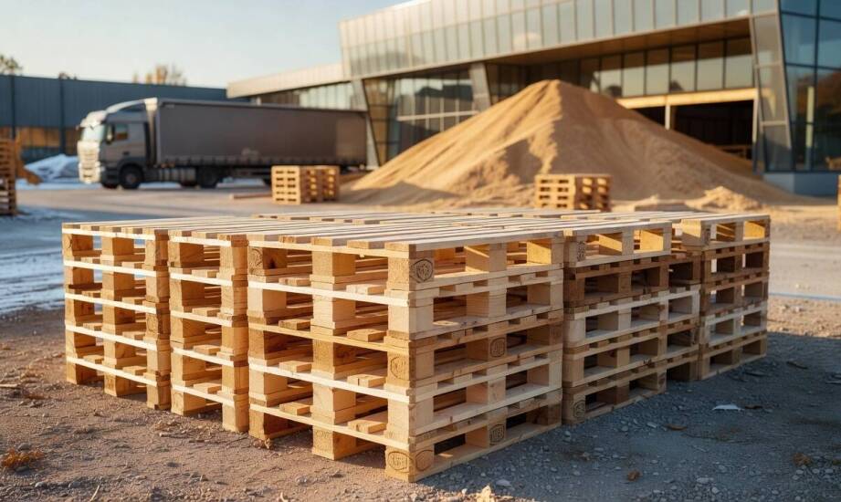 Wie Holzpaletten und Produktionsnebenprodukte den CO₂-Fußabdruck eines Unternehmens reduzieren können