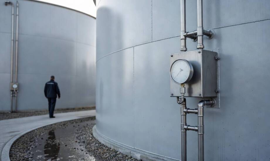 Wie reduziert die Überwachung des Zwischenraums Risiken bei doppelwandigen Kraftstofftanks?