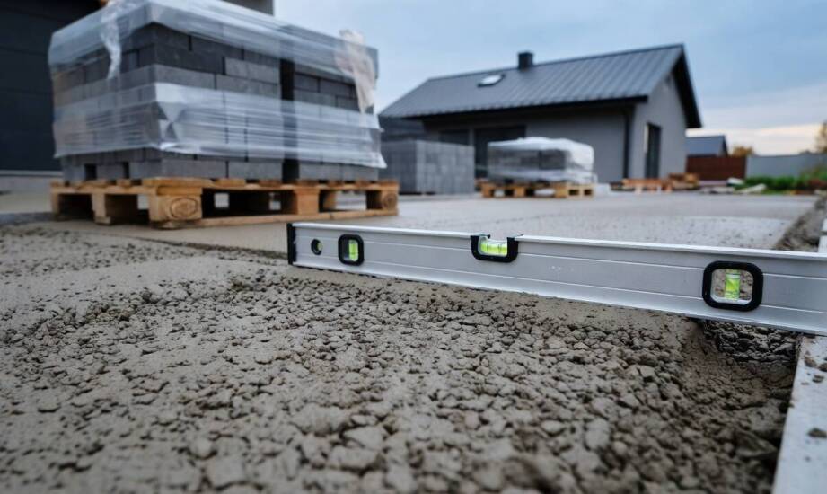 Jak dobrać grubość i konsystencję warstwy betonowej pod kostkę na obciążone podjazdy