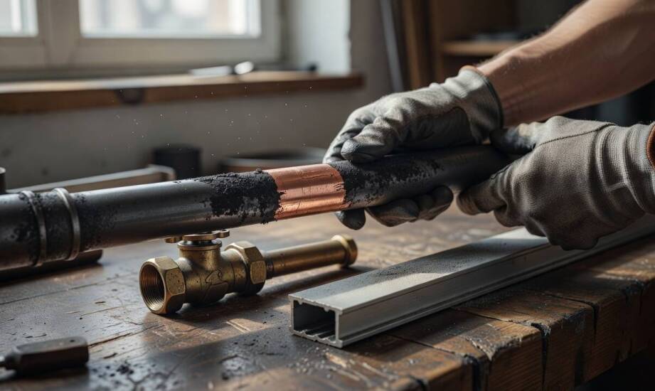 Jak rozpoznać miedź, mosiądz i aluminium w zabrudzonych elementach po demontażu bez narzędzi