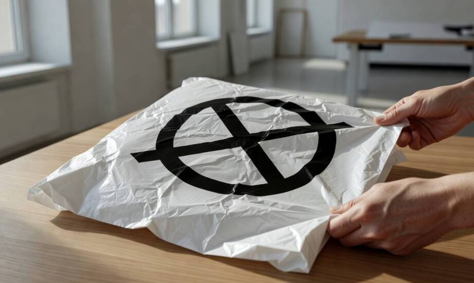Dlaczego logo na torbie foliowej zmienia wygląd po złożeniu, noszeniu i wielokrotnym użyciu