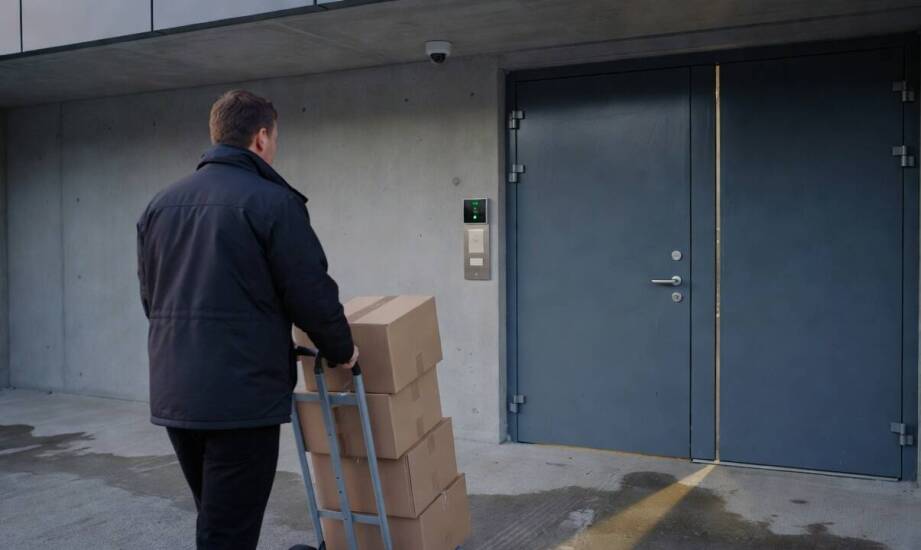 Ochrona budynku zaczyna się tam, gdzie ruch jest największy: wejścia, dostawy i zaplecze