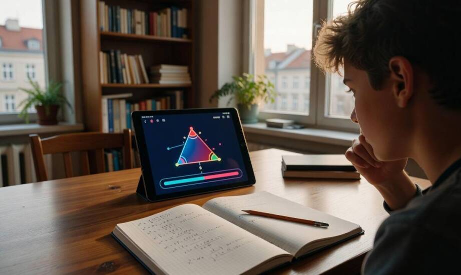 Dlaczego nauka matematyki online daje złudne opanowanie przed egzaminem ósmoklasisty