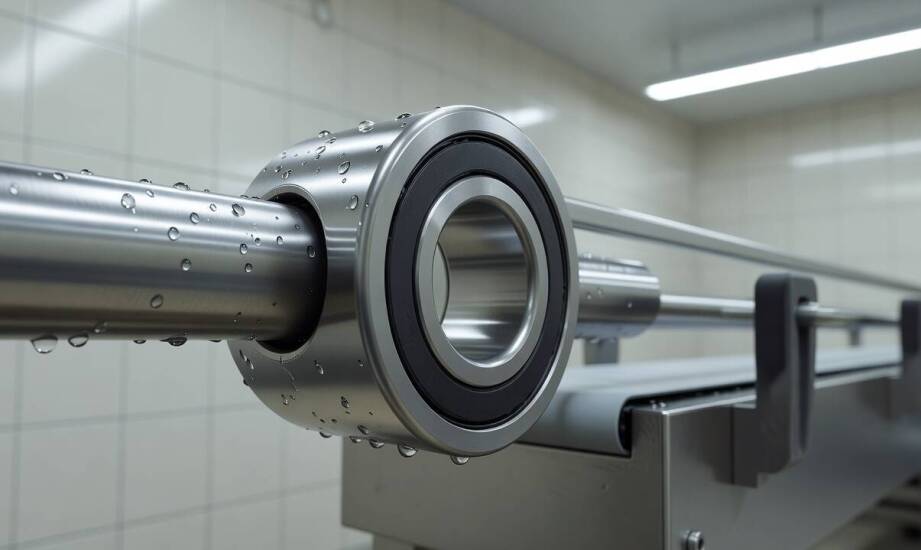 Dlaczego samo nierdzewne wykonanie nie wystarcza przy doborze łożyska do wilgoci i chemii