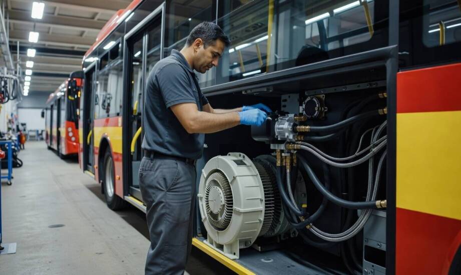 Jak działają dmuchawy i pompy w autobusowym ogrzewaniu oraz co decyduje o zgodności zamienników