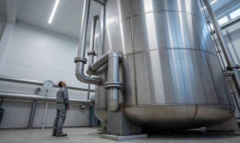 Prozesswarmwasser im Betrieb: Welche Parameter und Zertifikate entscheiden über die Wahl eines Stahltanks?