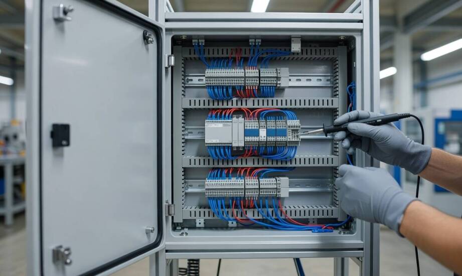 Jak warunki procesu technologicznego wpływają na budowę rozdzielnicy sterowniczej w automatyce przemysłowej
