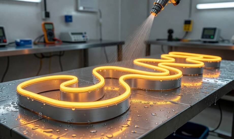 Dlaczego projekt, materiały i testy decydują o trwałości neonu LED na elewacji