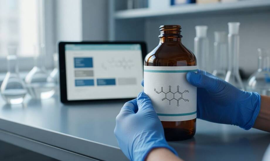 Jak czytać numery CAS, filtry i karty produktów w katalogu odczynników online