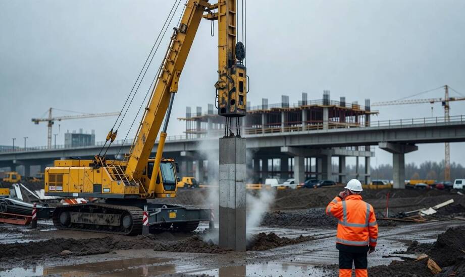 Dlaczego proces palowania w infrastrukturze zależy od rodzaju gruntu i obciążeń