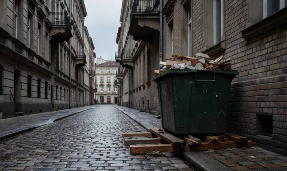 Dlaczego wąska ulica zmienia nie tylko termin, lecz także sposób podstawienia kontenera