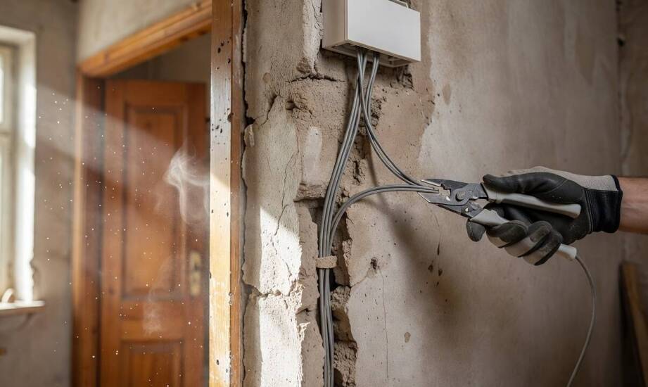 Jak wygląda modernizacja starej instalacji elektrycznej w domu z lat 70.–90. na Podkarpaciu