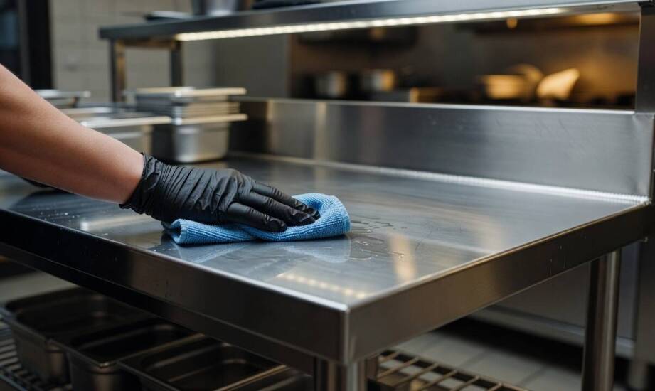 Jakie detale stołu ze stali nierdzewnej realnie ułatwiają pracę i mycie w kuchni gastronomicznej