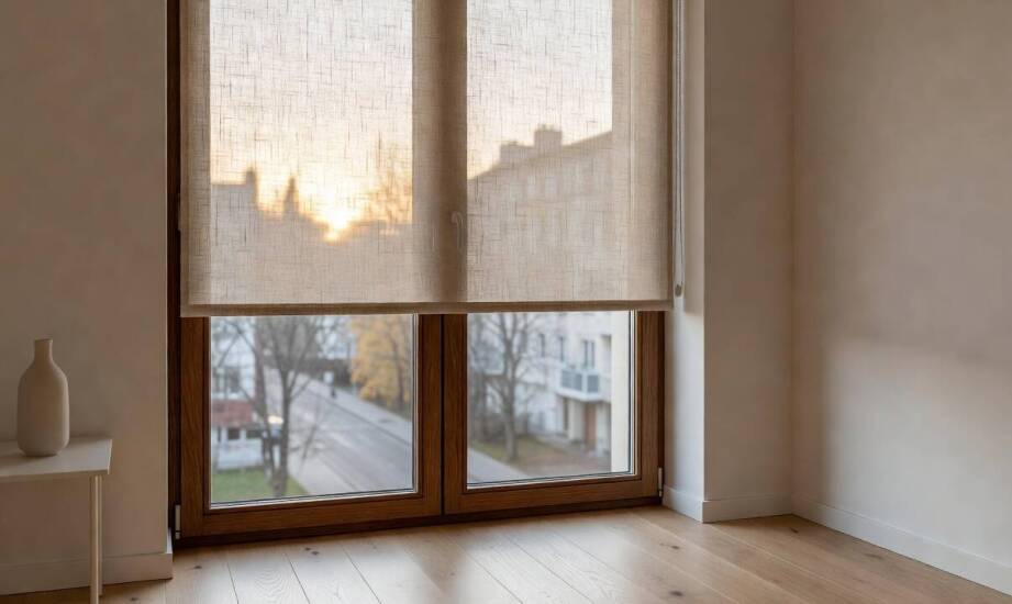 Wie beeinflusst Stoff Licht, Privatsphäre und Langlebigkeit von Fensterdekorationen im Zuhause?