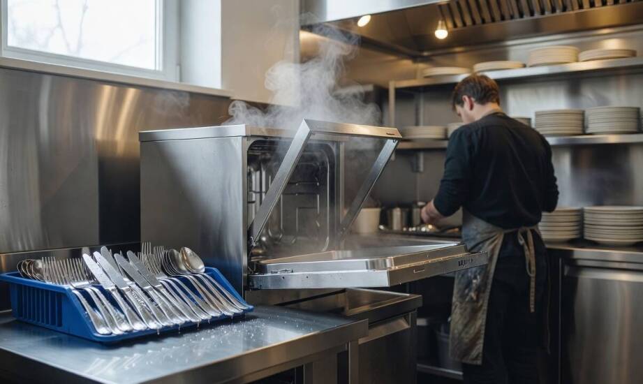 Jak sztućce wpływają na dobór zmywarki i organizację zaplecza w lokalu gastronomicznym