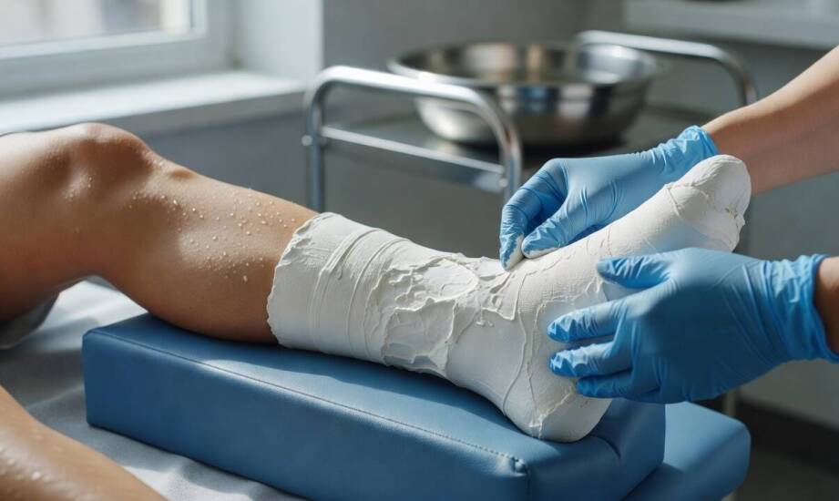 Jak tradycyjny gips ortopedyczny twardnieje i kiedy nadal bywa potrzebny