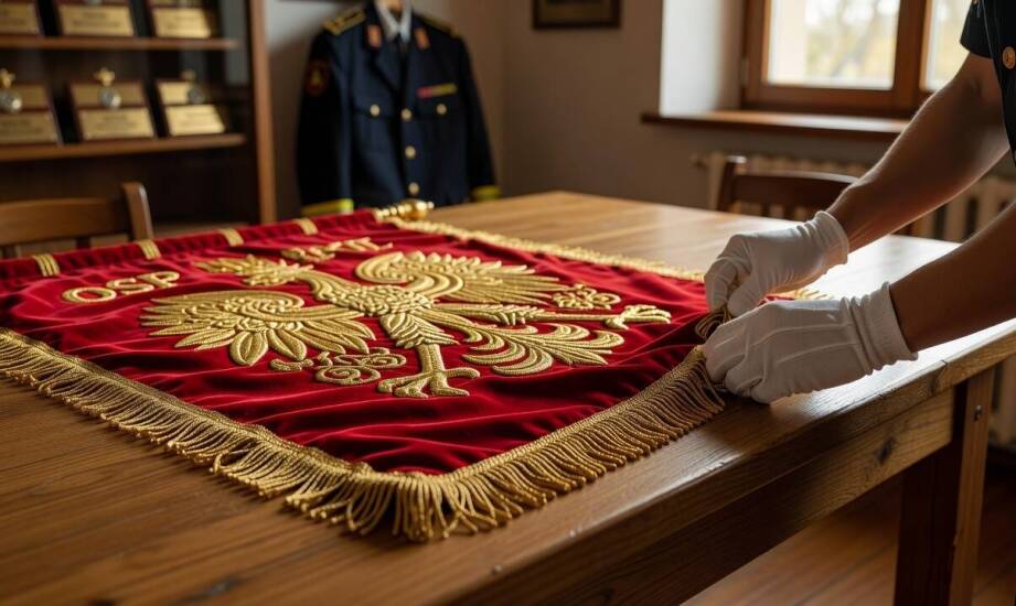 Jak utrzymać odnowiony sztandar OSP w dobrym stanie między kolejnymi uroczystościami