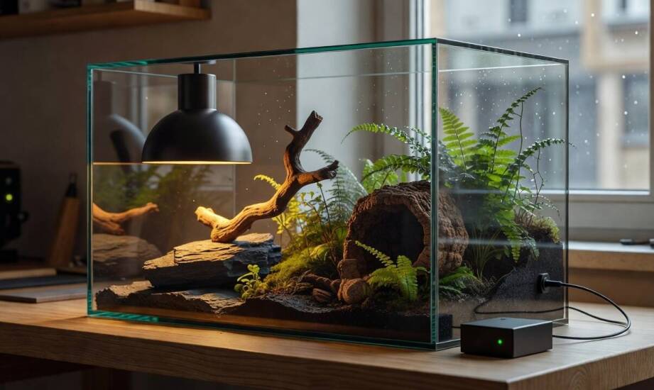 Jak sprzęt w terrarium buduje mikroklimat potrzebny do termoregulacji gada