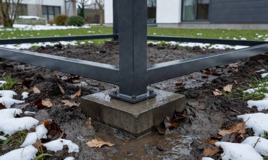 Dlaczego stalowa altana siada po pierwszym sezonie i co decyduje o stabilnym posadowieniu