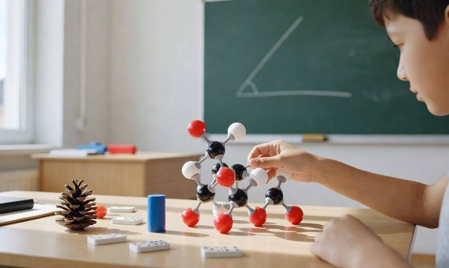 Jak modele chemiczne i przybory matematyczne pomagają przełożyć nową podstawę na ćwiczenia w klasie