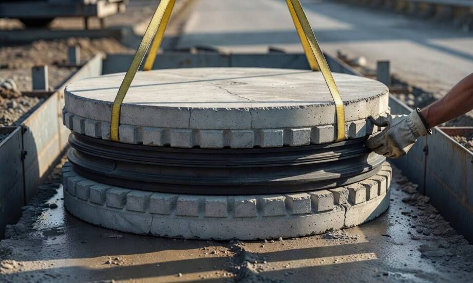 Jak połączenie i wysokość kręgów betonowych wpływają na szczelność studzienek w projektach infrastrukturalnych