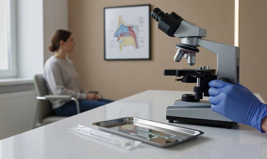 Gdy testy IgE są ujemne — jak cytologia nosa porządkuje rozpoznanie niealergicznego nieżytu nosa