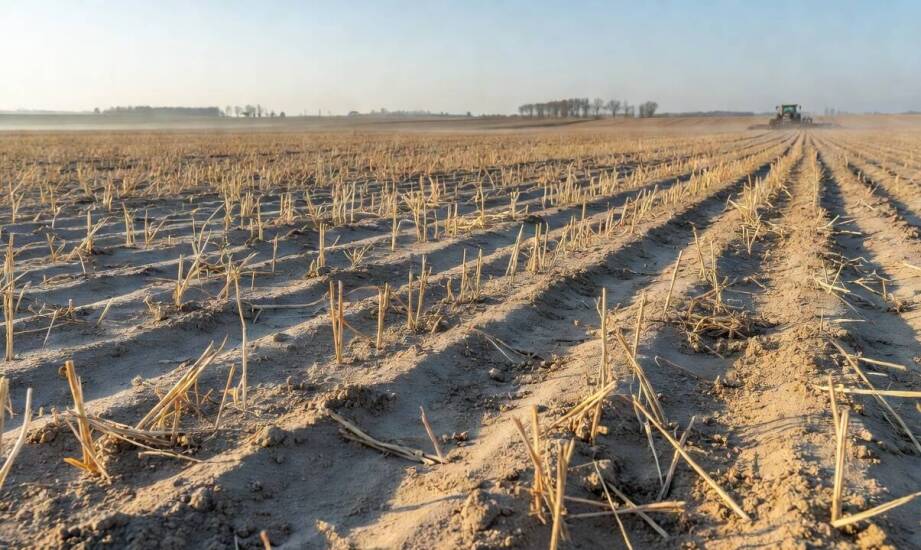 Stanowisko pod groch siewny na lżejszych glebach: jak przedplon, odczyn i resztki pożniwne wpływają na start