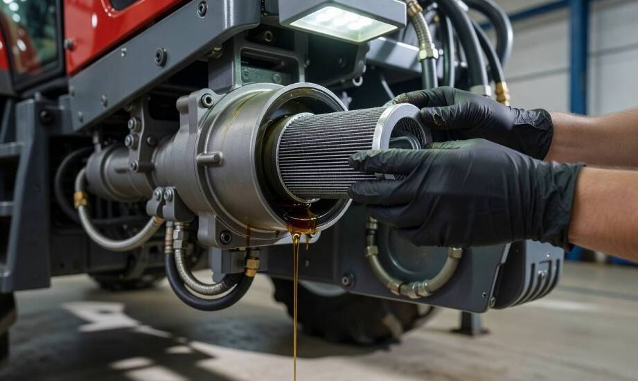 Jak dobrać filtr hydrauliczny do oleju, żeby układ nie tracił wydajności