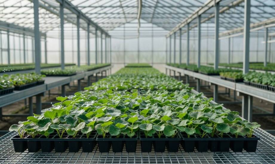 Jak rozmnażanie w szklarni wpływa na powtarzalność pelargonii, surfinii, ziół i traw