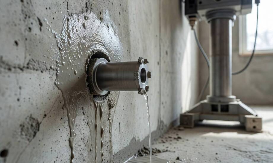 Dlaczego koronka diamentowa ściera beton warstwa po warstwie, a nie kruszy go