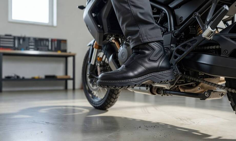 Jak konstrukcja butów motocyklowych wpływa na ochronę, zmianę biegów i wygodę chodzenia