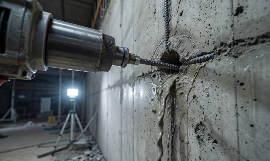 Jak klasa betonu i zbrojenie zmieniają parametry wiercenia koroną diamentową