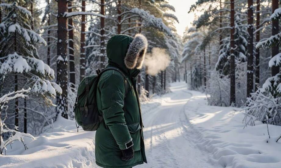 Dlaczego długa zimowa parka chroni inaczej w marszu i na postoju