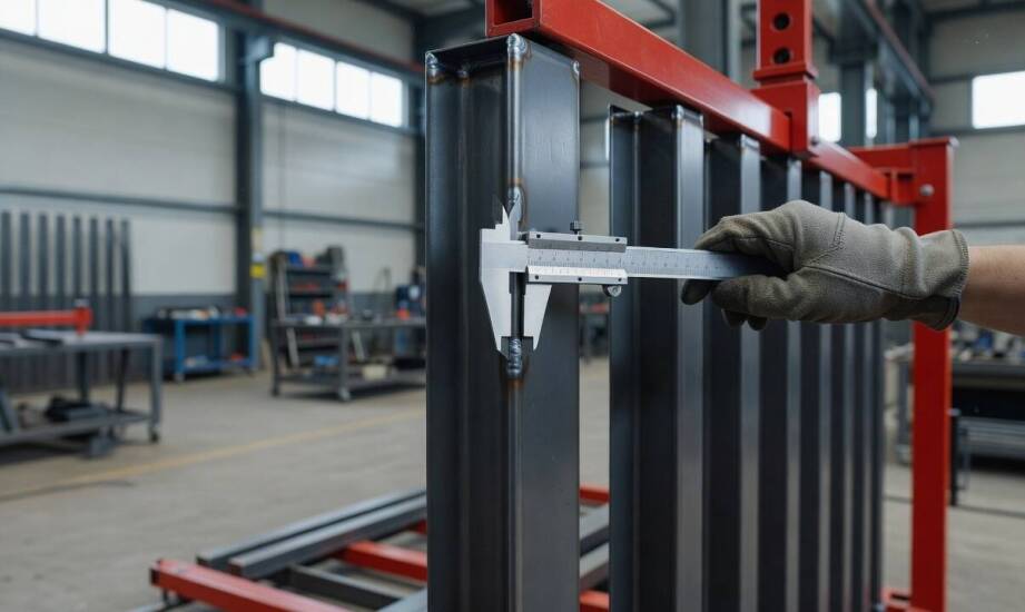 Wie hat sich die polnische Produktion von Metallzäunen vom Handwerk zu einer reproduzierbaren Qualität entwickelt, die auf dem deutschen Markt geschätzt wird?
