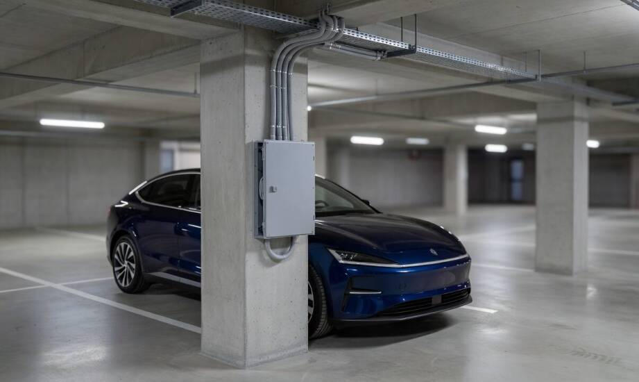 Ładowanie auta elektrycznego w Wilanowie — osiedle wielorodzinne, moc instalacji i formalności