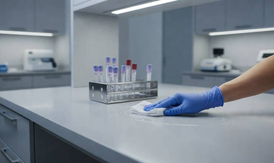Dlaczego meble w szpitalnym laboratorium muszą znosić dezynfekcję i płynny obieg próbek